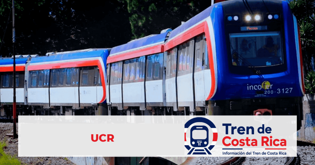 Estación UCR del Tren Interurbano de Costa Rica en la Línea San José – Cartago